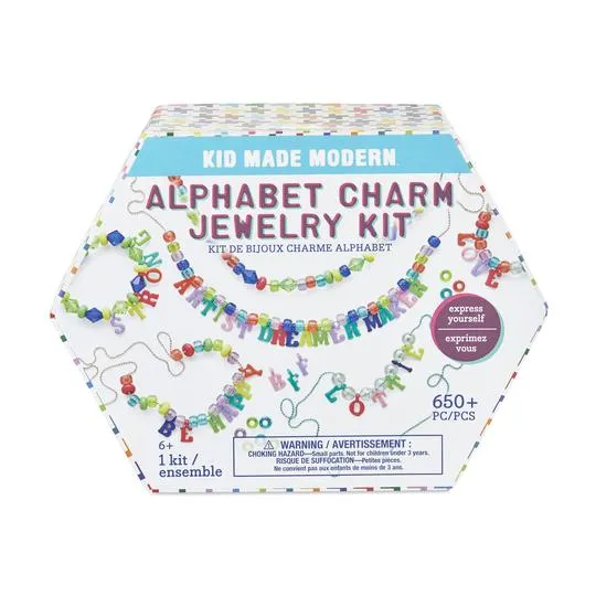 Alphabet Charm Jewelry Kit