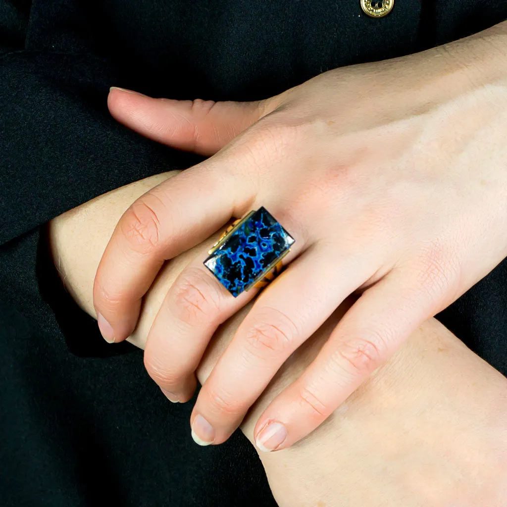 Azurite Ring