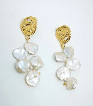 Baroque Pearl Drop Earrings