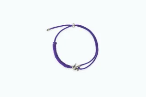 Bunny Vitamin Anklets Silver Lavender