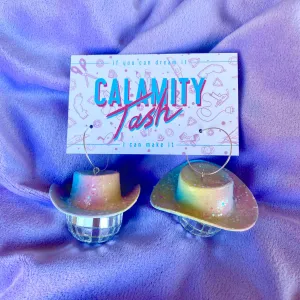 Calamity Tash - Disco Cowboy Earrings