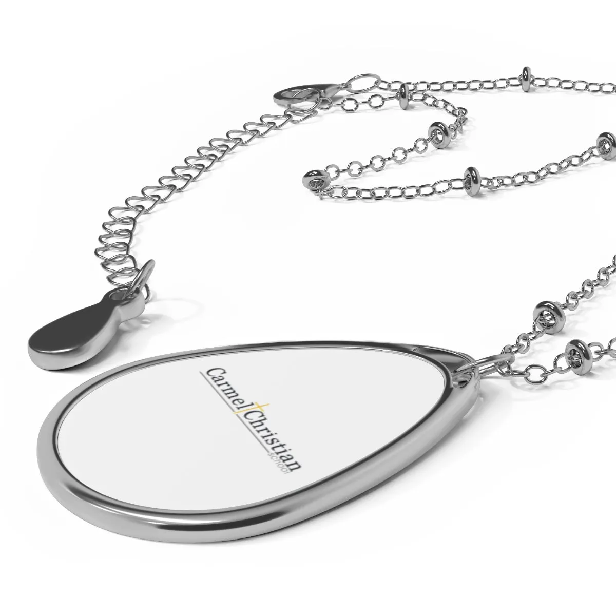 Carmel Christian Oval Necklace