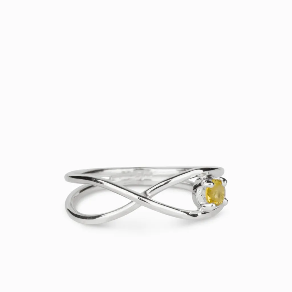 Citrine Birthstone Ring