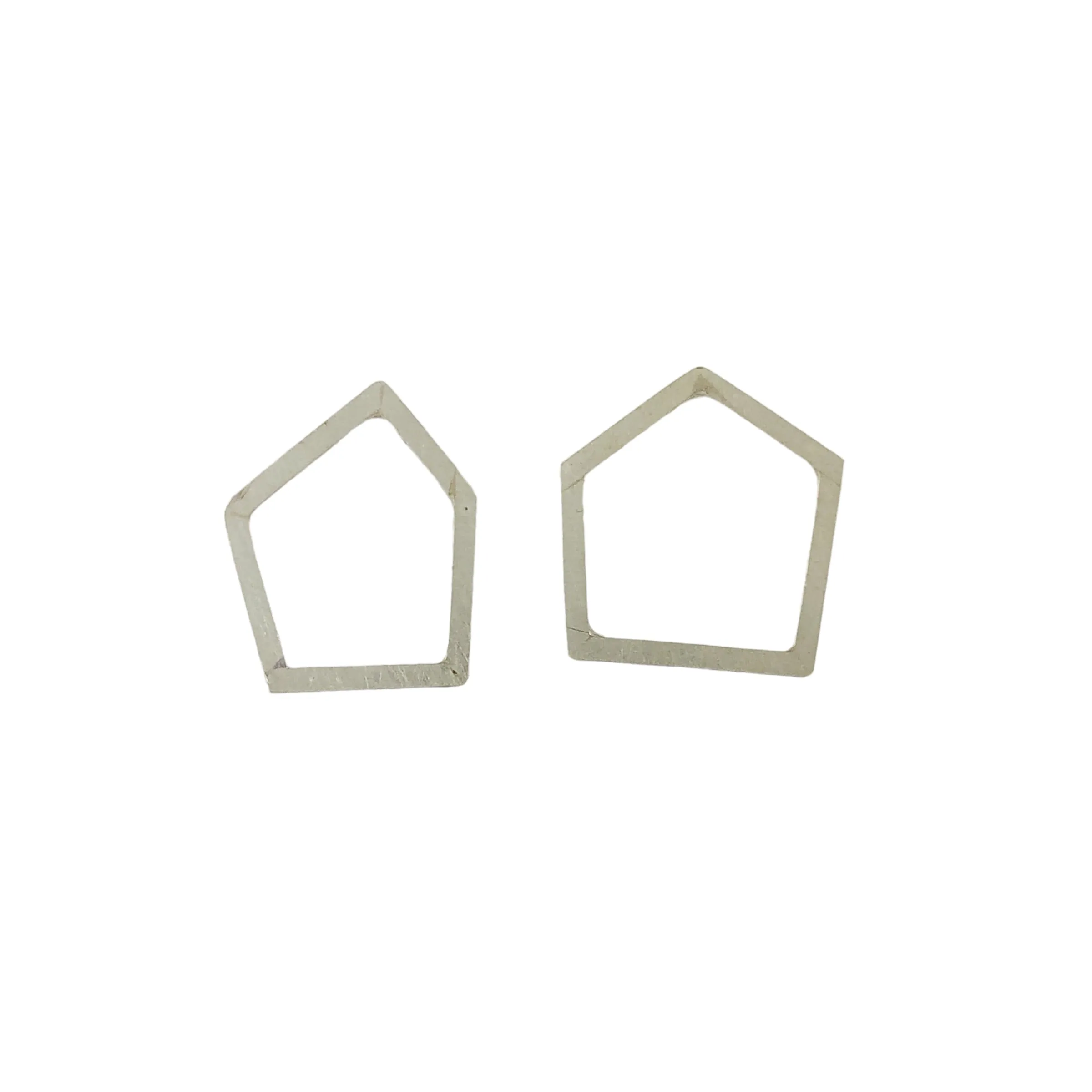 Contemporary House Earrings - Regina Krawets