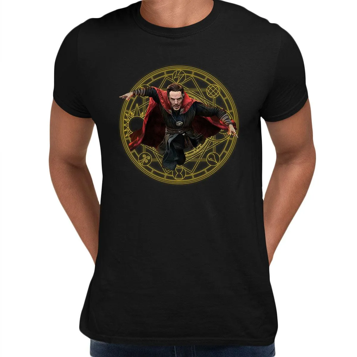 Doctor Strange Magic Rings Spell T-shirt Multiverse of Madness Adult Unisex T-Shirt