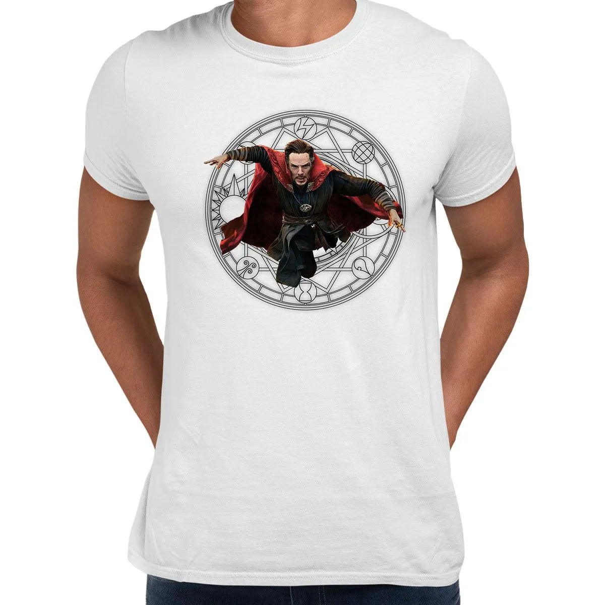 Doctor Strange Magic Rings Spell T-shirt Multiverse of Madness Adult Unisex T-Shirt