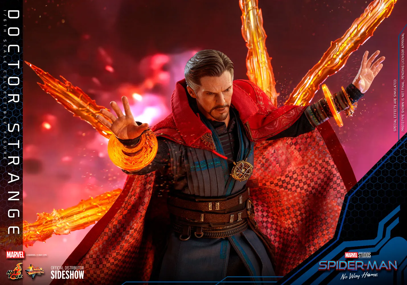 Doctor Strange Spider-Man: No Way Home Sixth Scale Figure