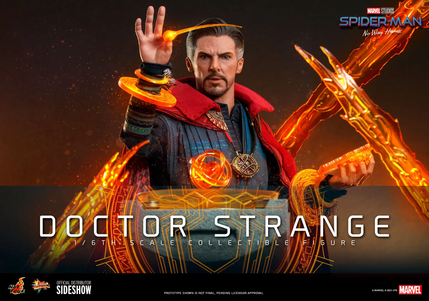 Doctor Strange Spider-Man: No Way Home Sixth Scale Figure