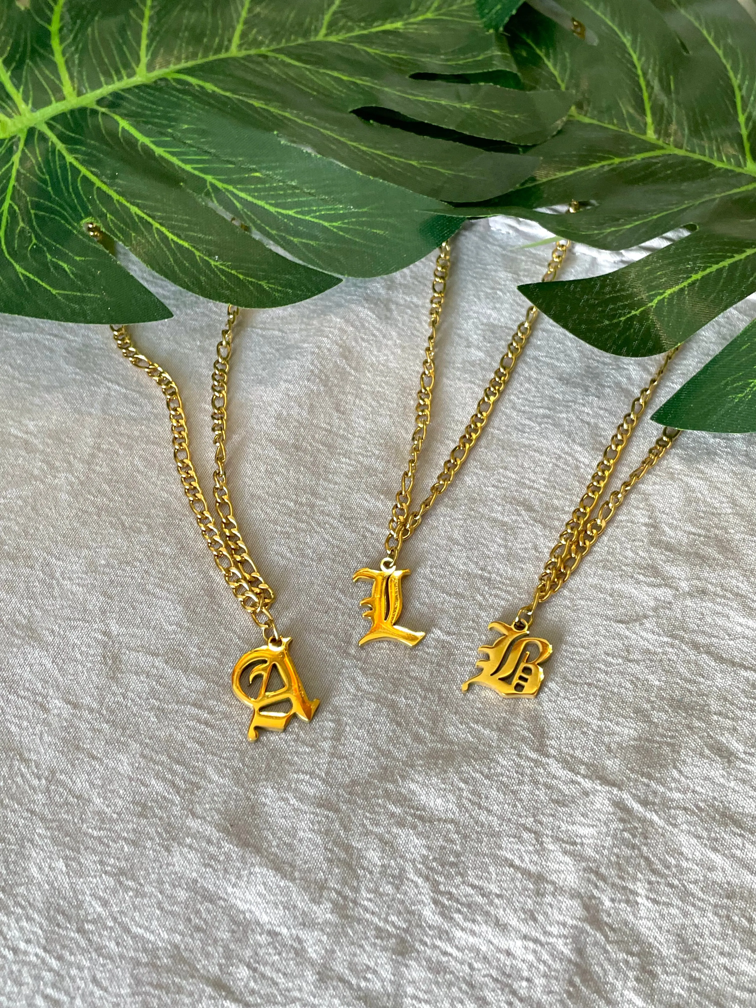 Figaro Initial Necklaces