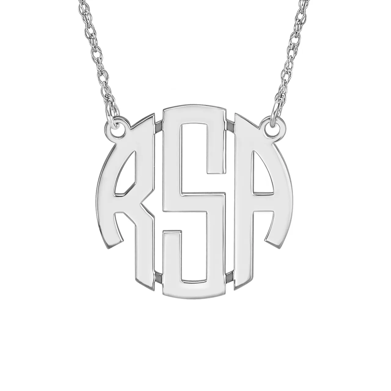 Fink's 25mm Original Monogram Necklace