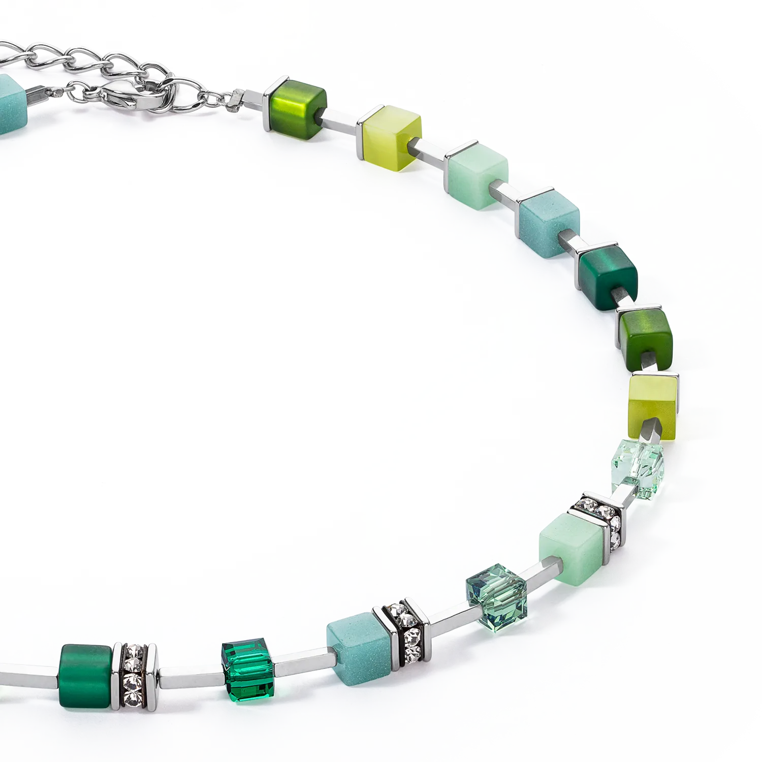 GeoCUBE® Iconic Pure Necklace Green