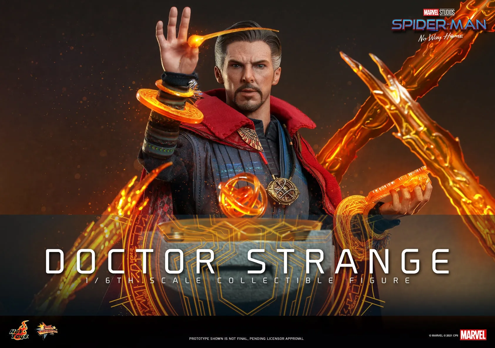 Hot Toys - MMS629 - Spider-Man: No Way Home - 1/6th scale Doctor Strange Collectible Figure