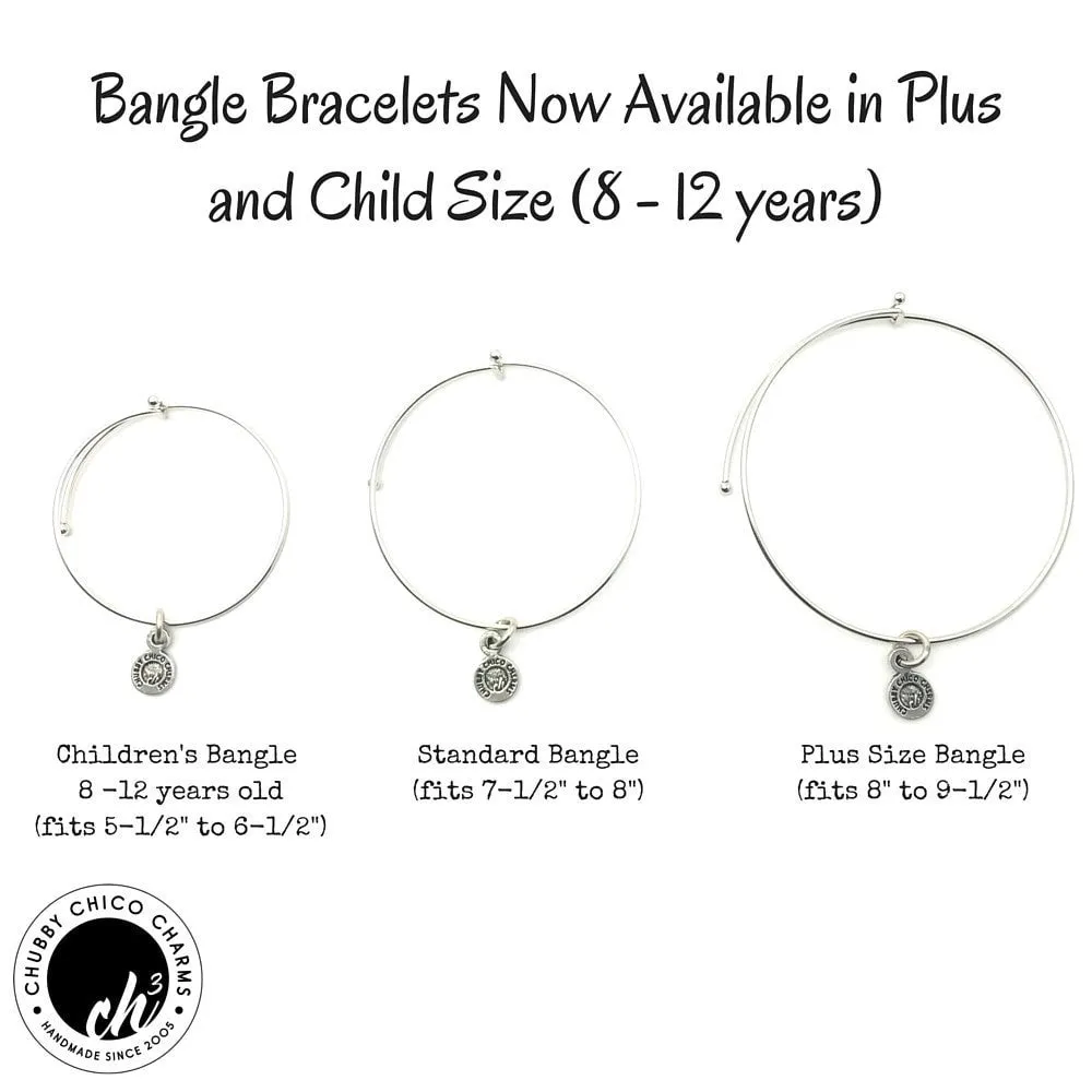 I Love Bacon Expandable Bangle Bracelet Set