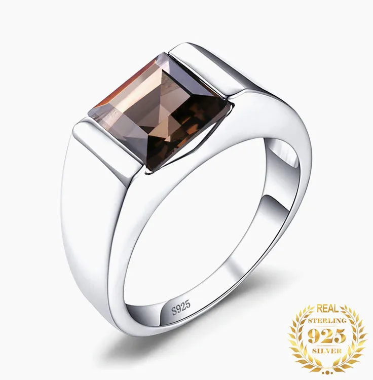 JewelryPalace Men Rings Square Luxry 2.2ct