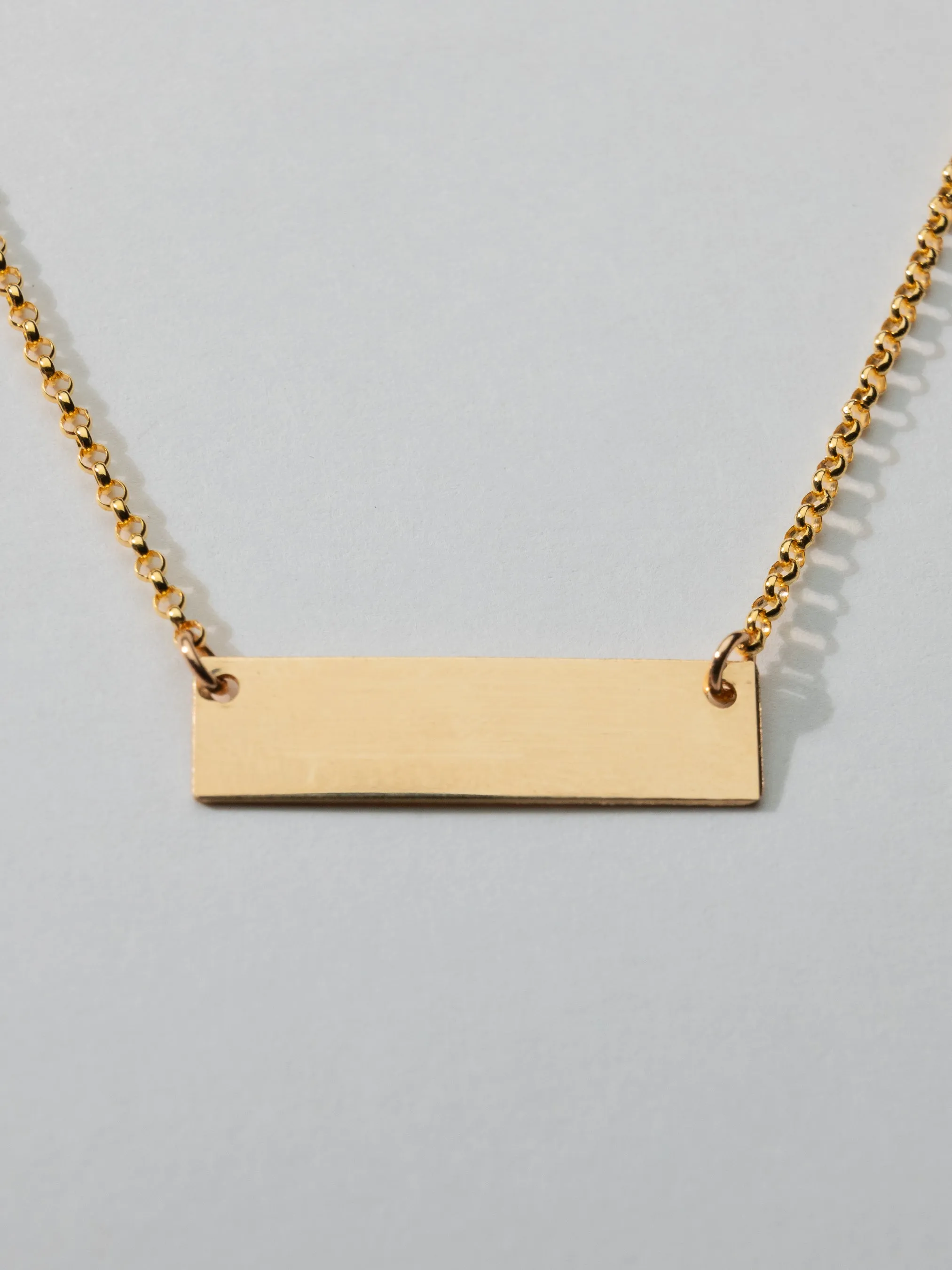 Mantra Bar Necklace