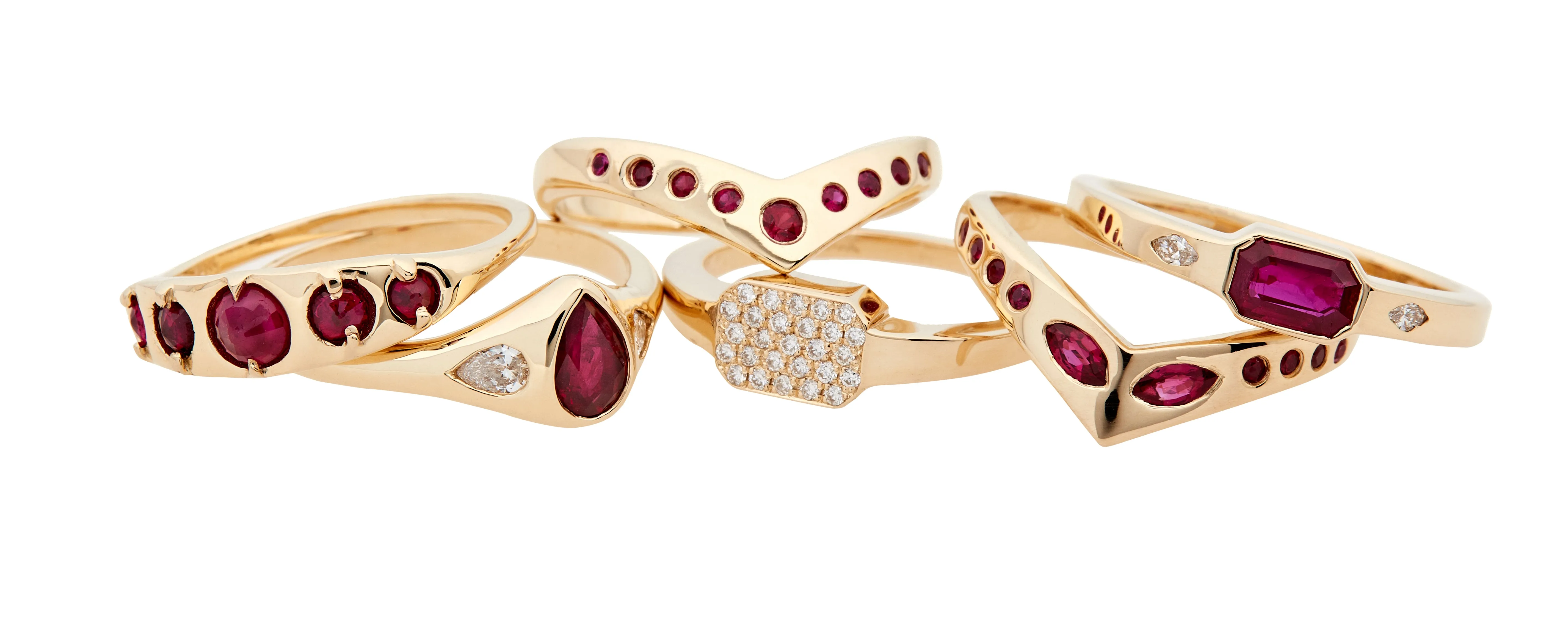 Margaux Ruby Pavé Ring