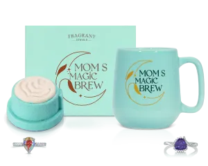 Mom Magic - "Mom's Magic Brew" - Candle and Bath Bomb Set