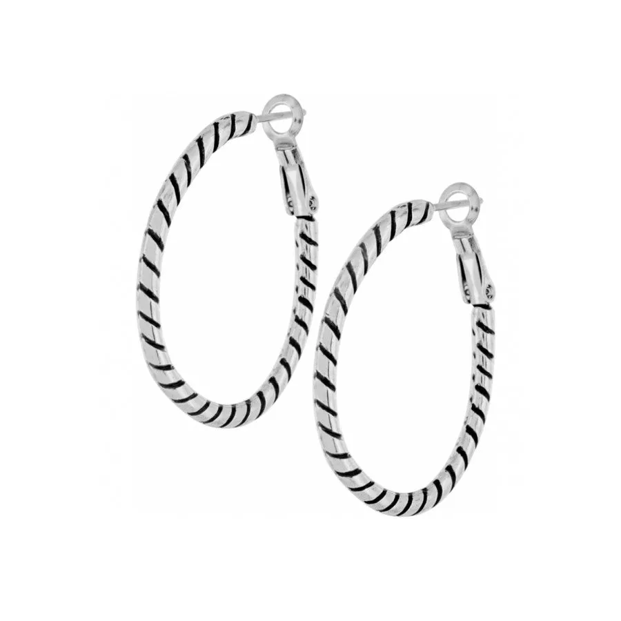 Mr. Bones Hoop Earrings