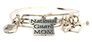 National Guard Mom Expandable Bangle Bracelet Set