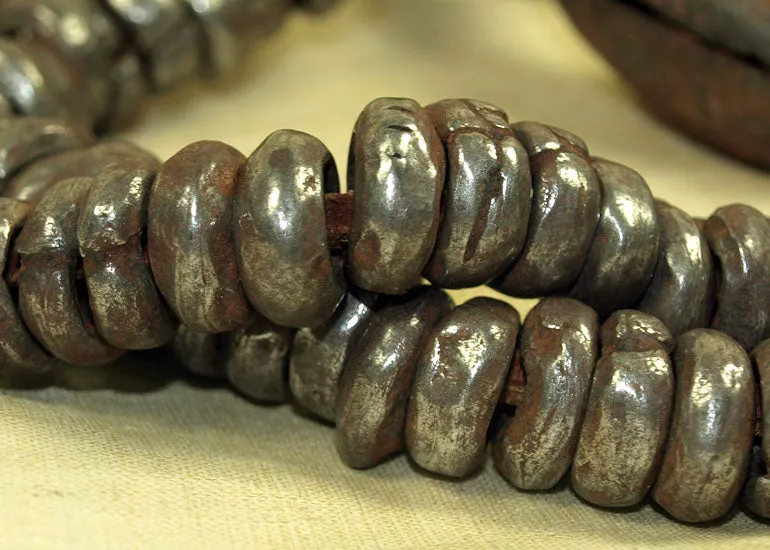 Old Dogon Iron and Bronze Necklace from Mali