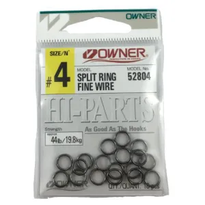 Owner P-04 Fine Wire Split Ring