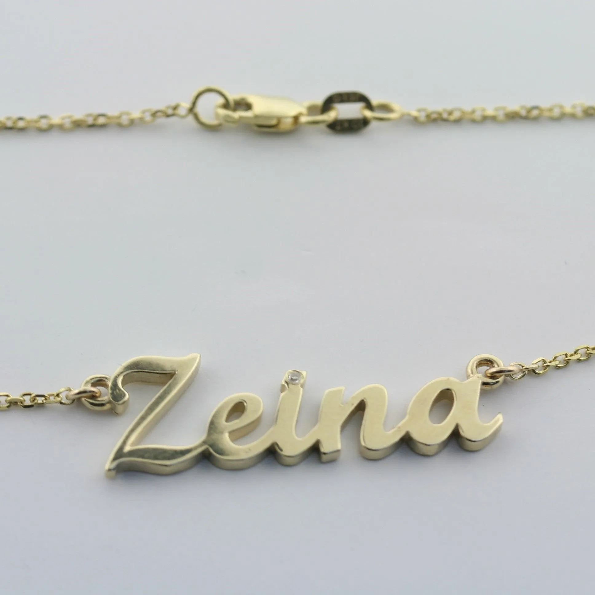 Personalized Necklaces Gold