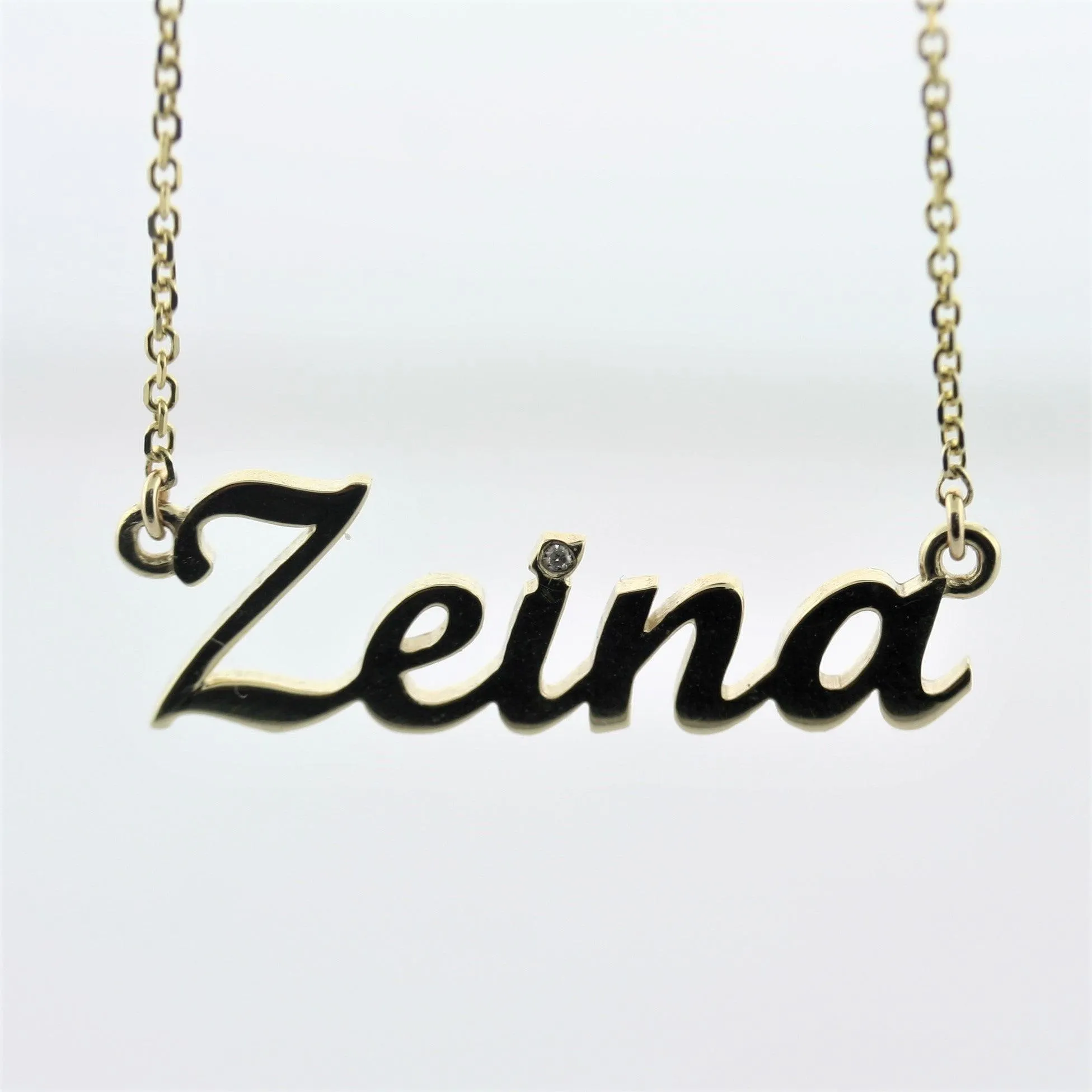 Personalized Necklaces Gold