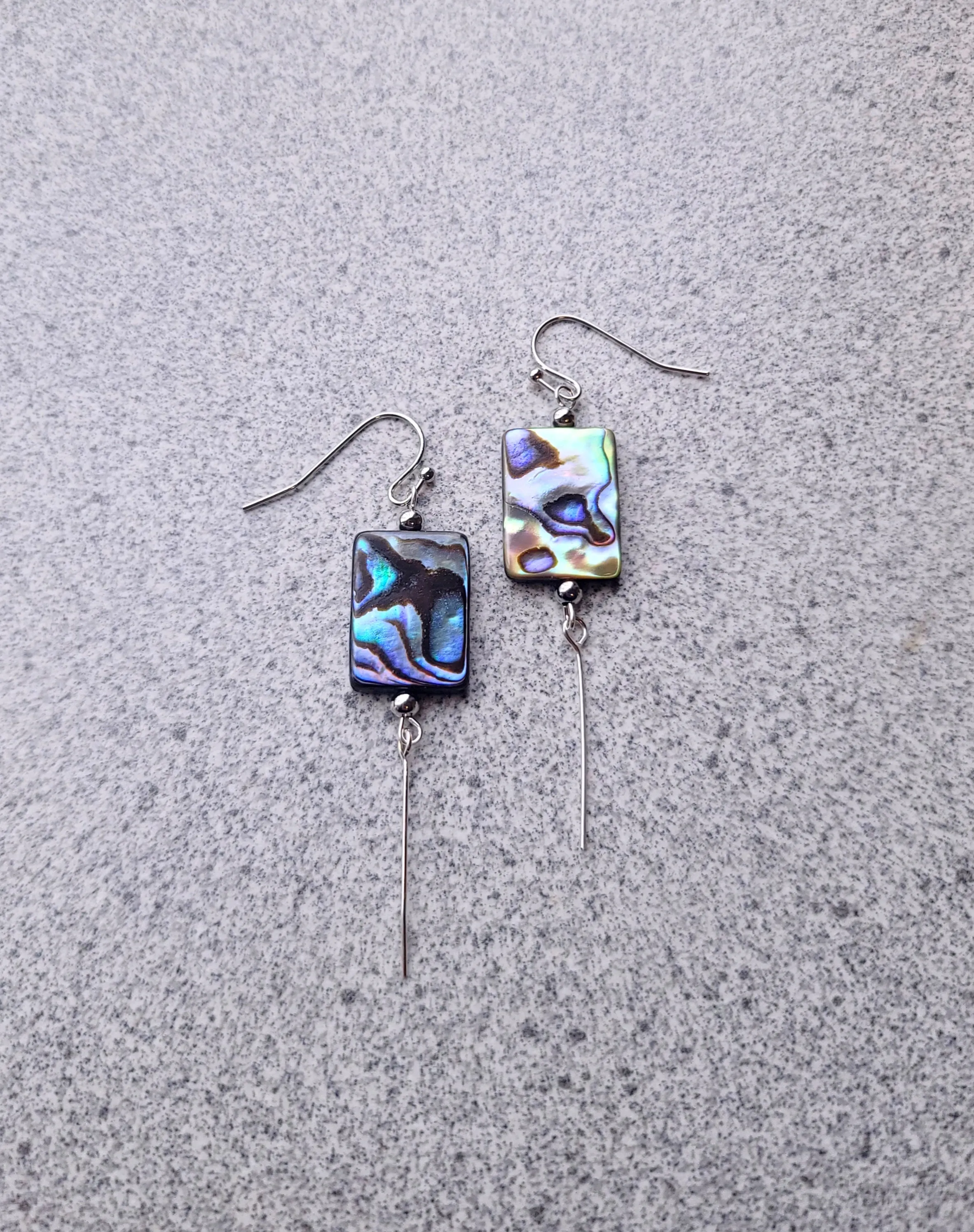 Shimmering Abalone Earrings