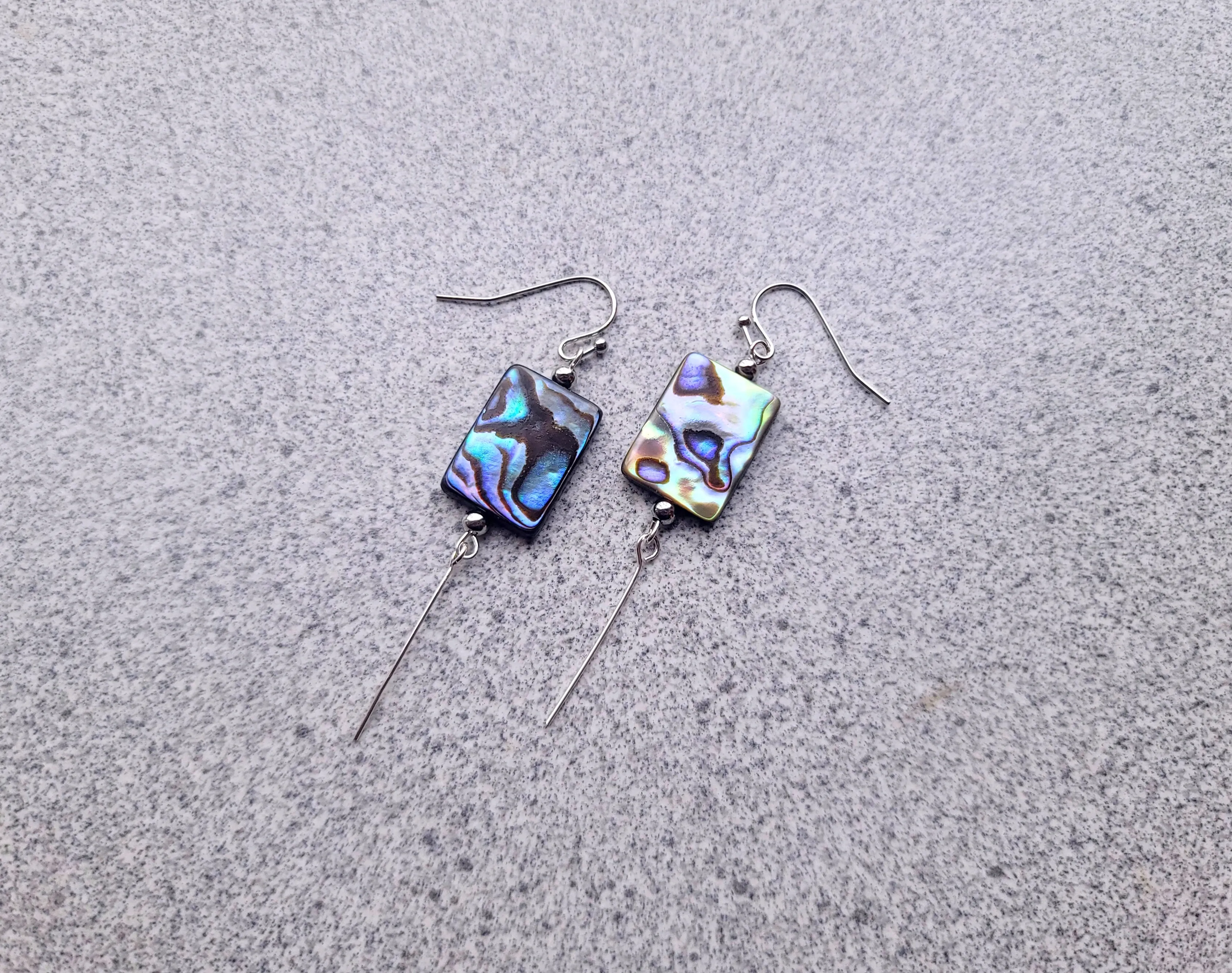 Shimmering Abalone Earrings