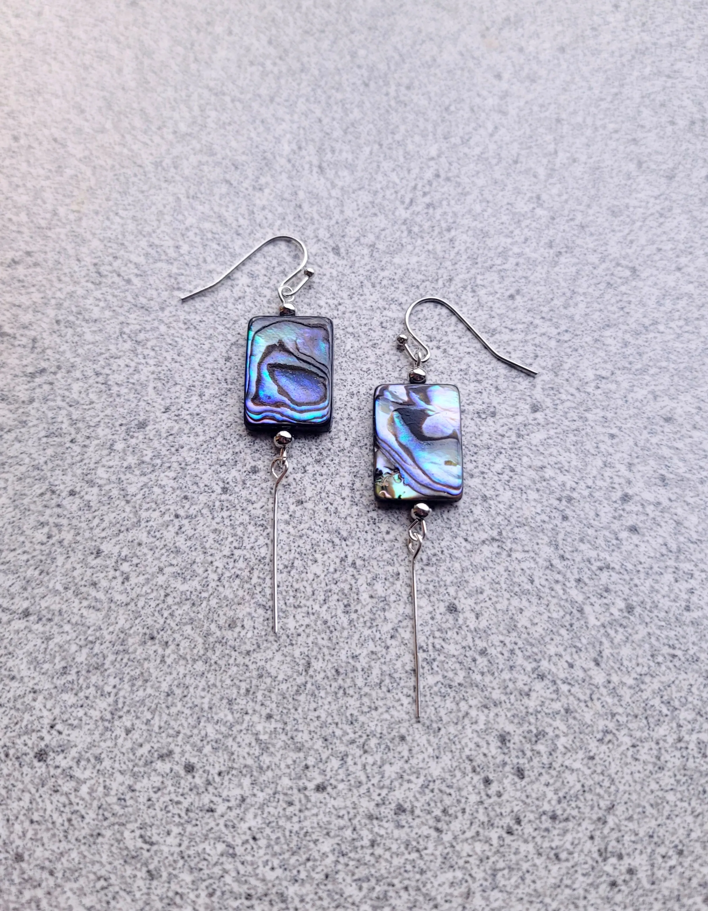 Shimmering Abalone Earrings