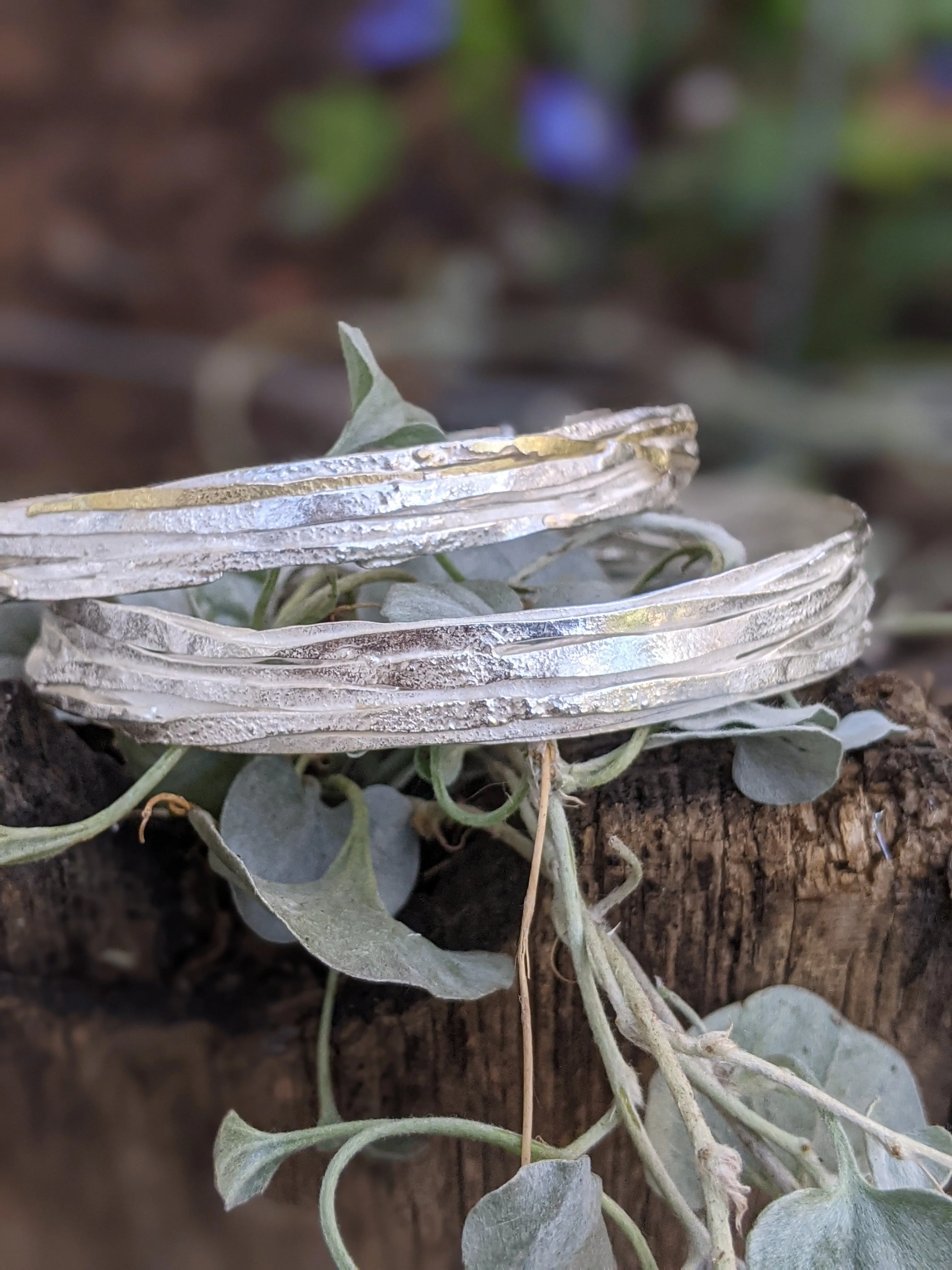 Silver Wrap Bangle