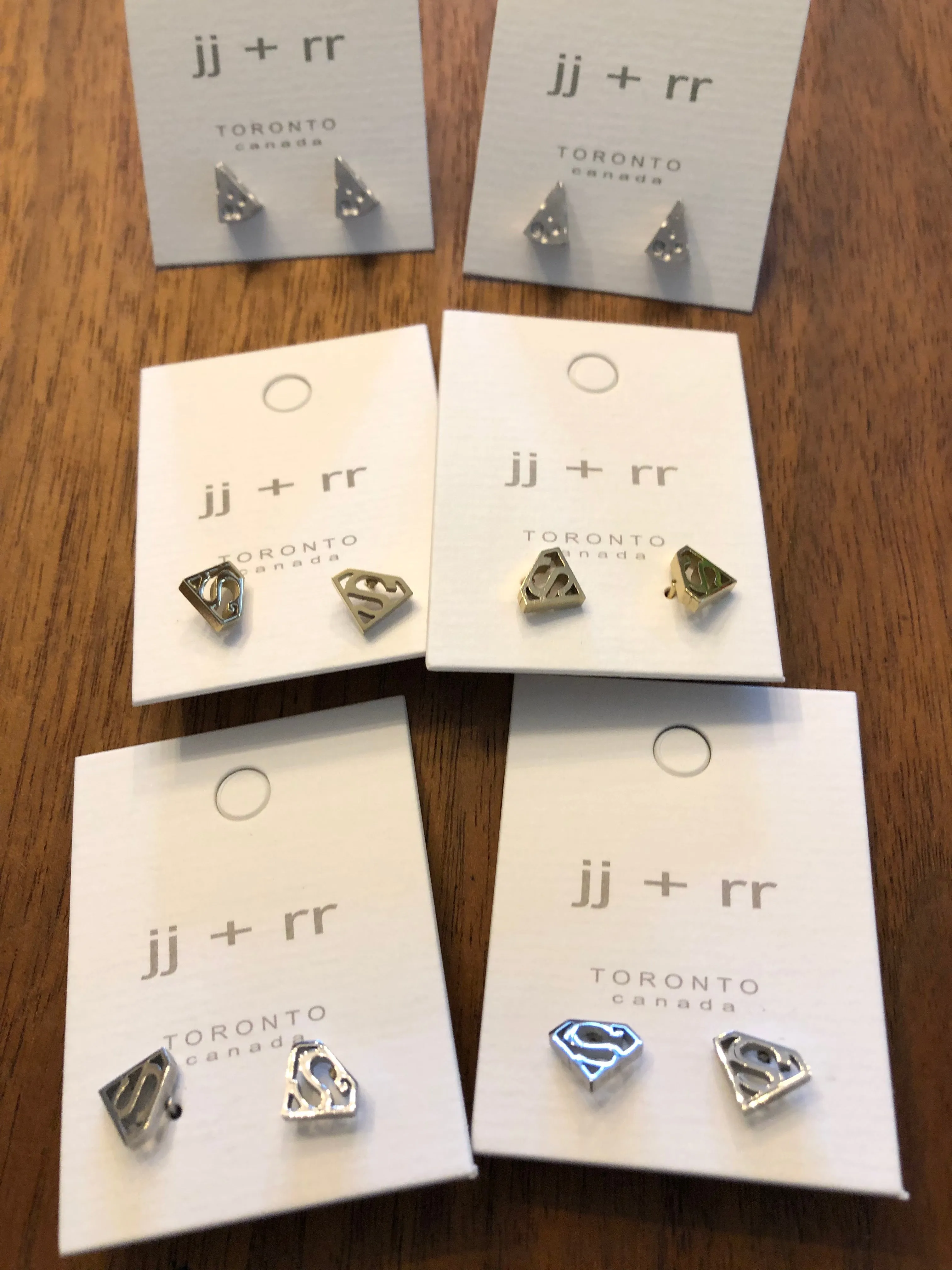 Superhuman Earrings - JJ   RR