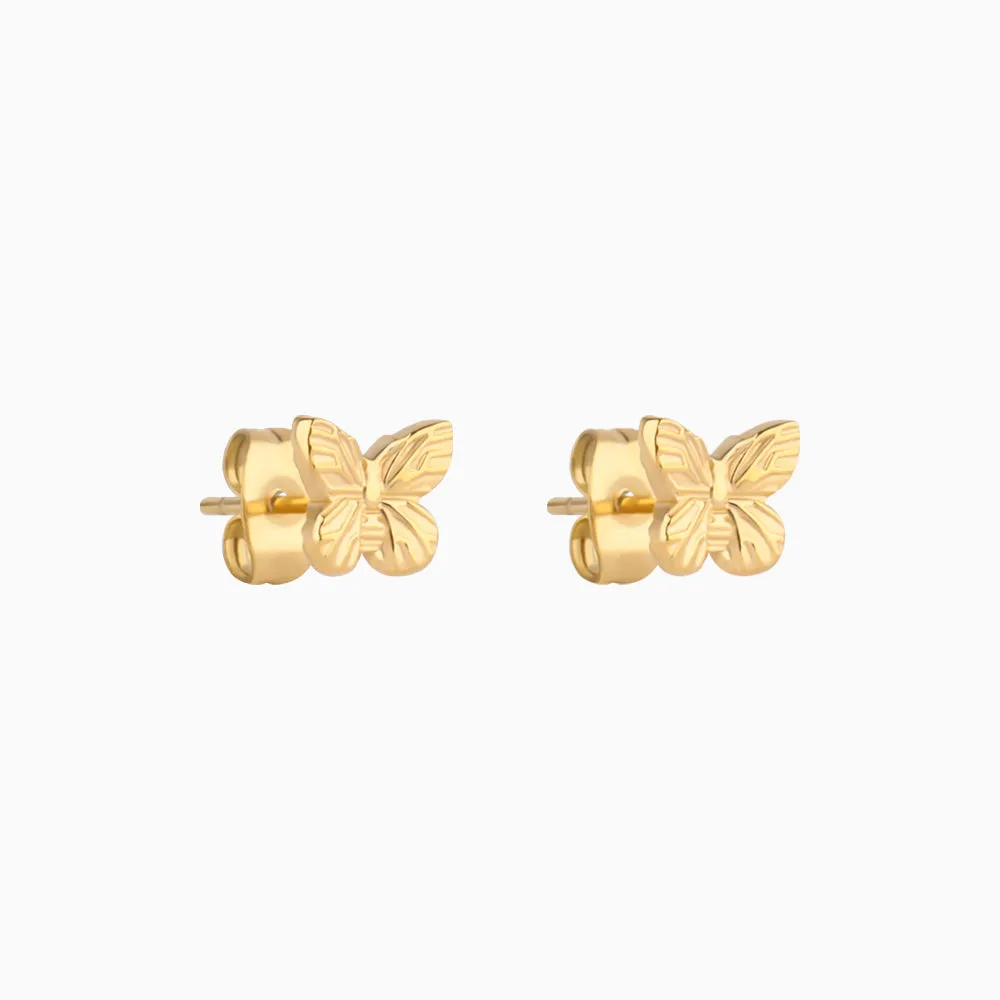 Vintage Butterfly Studs