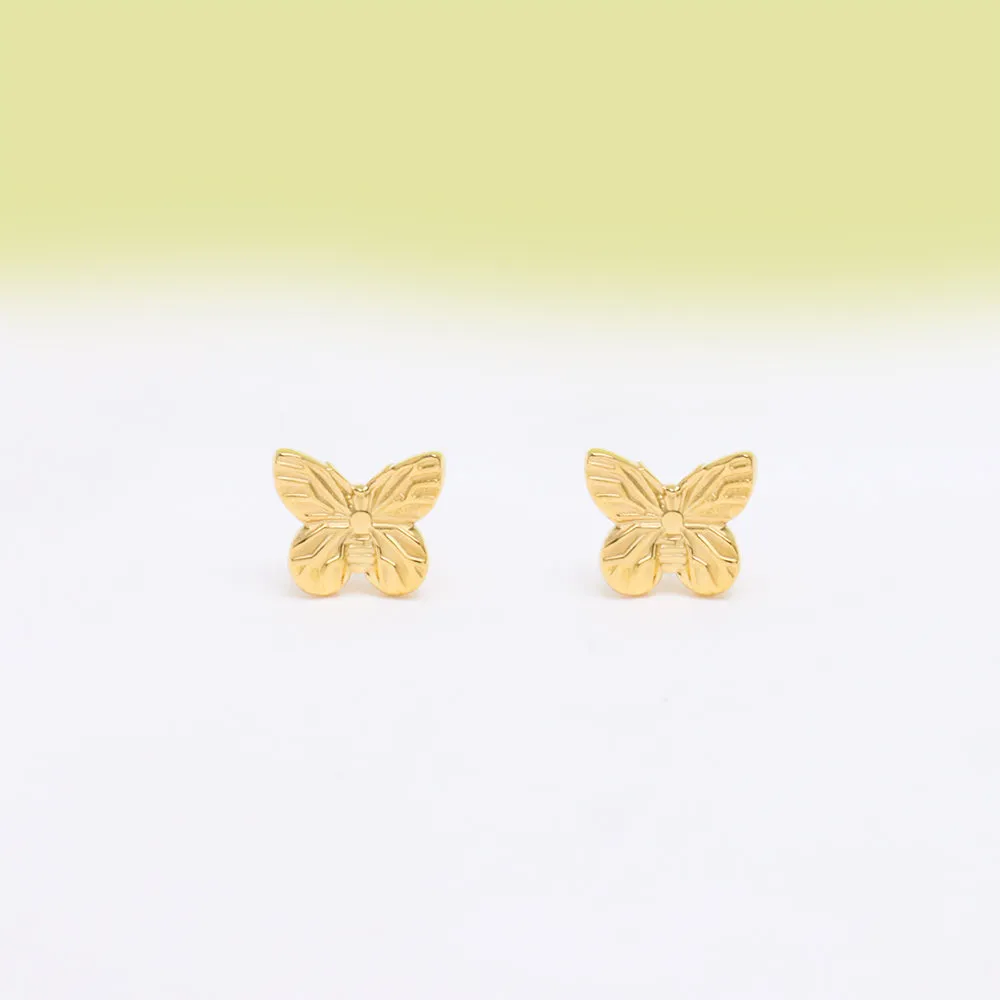 Vintage Butterfly Studs