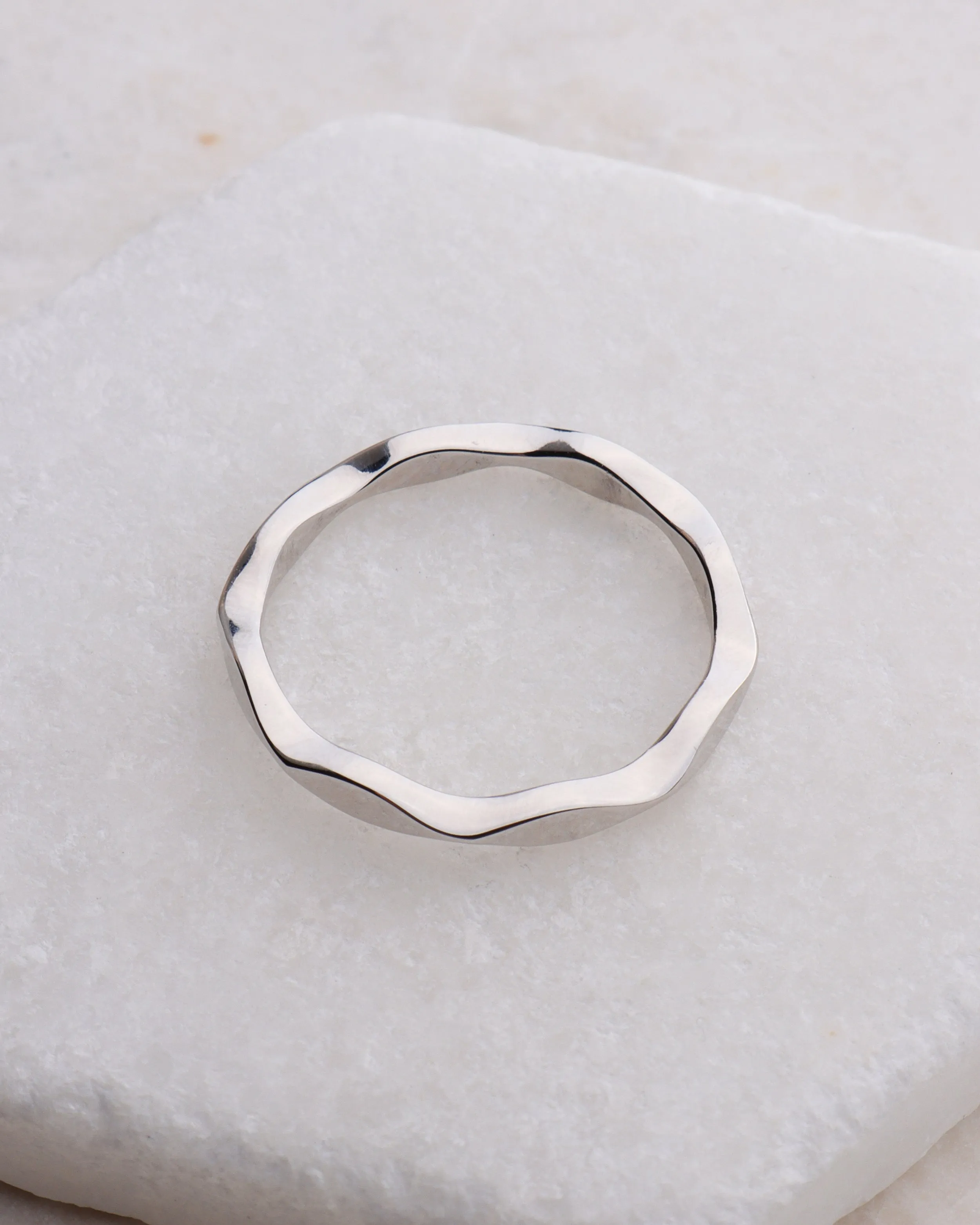 Wavy Metal Ring