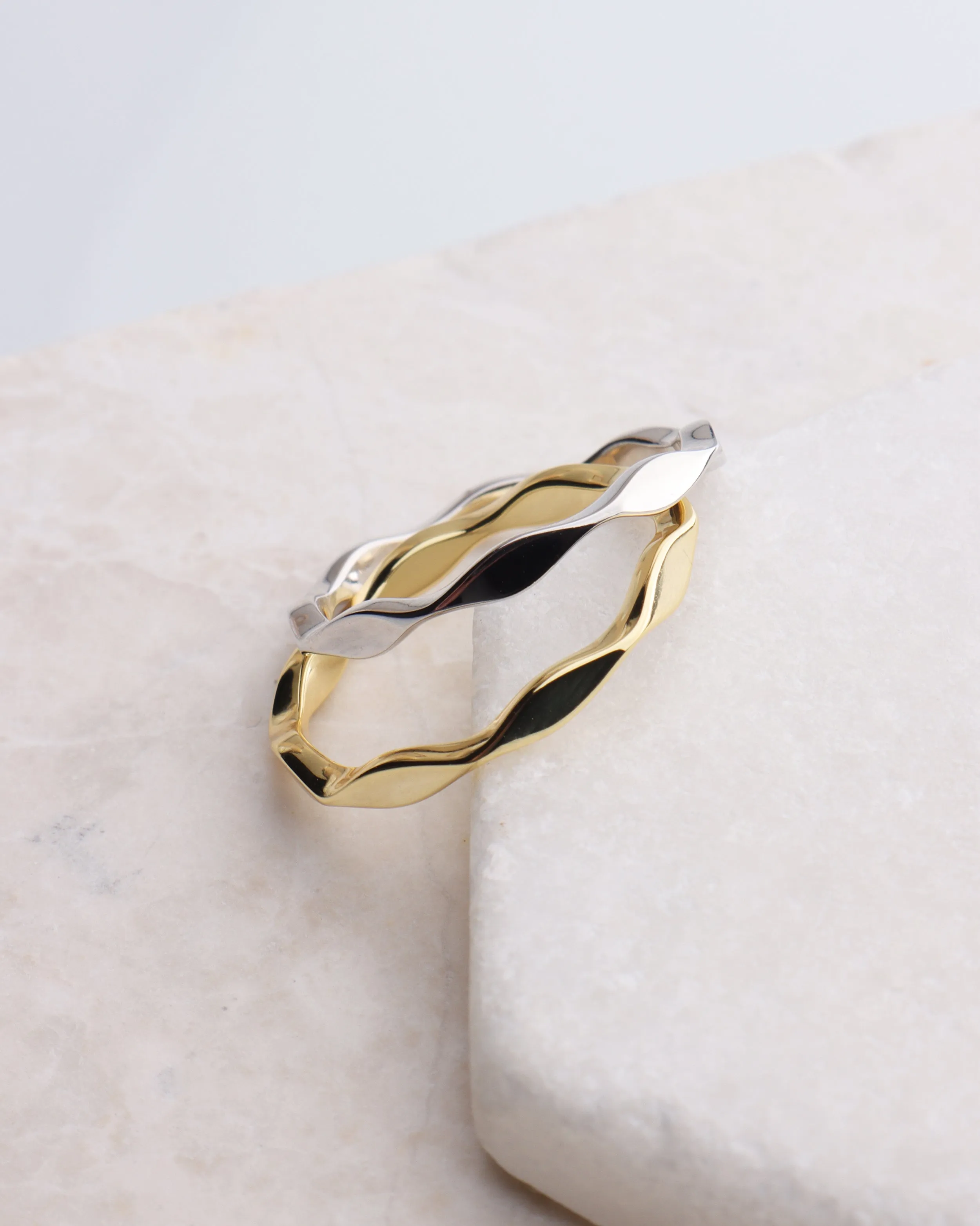 Wavy Metal Ring