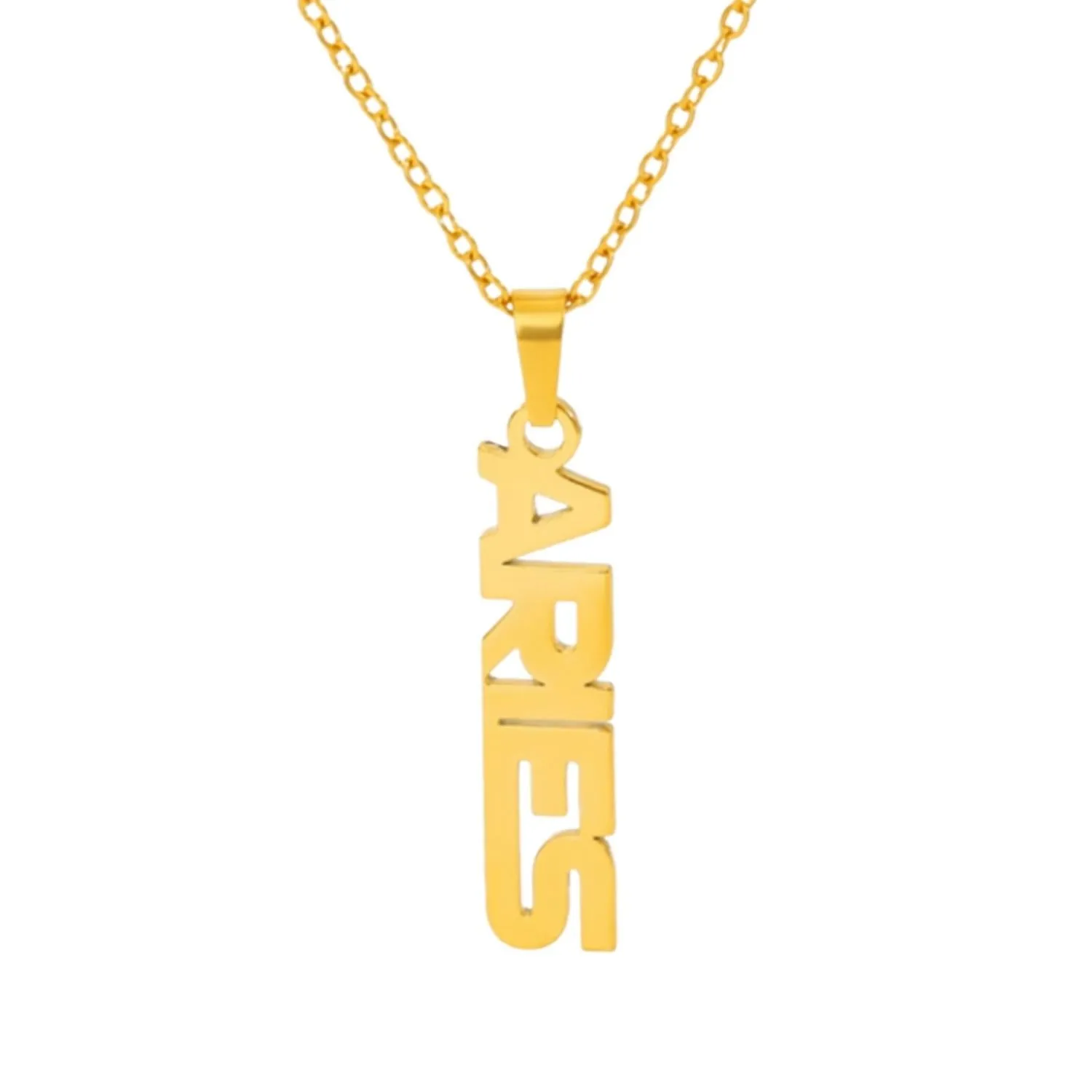 Zodiac Name Necklace - Pick Yours